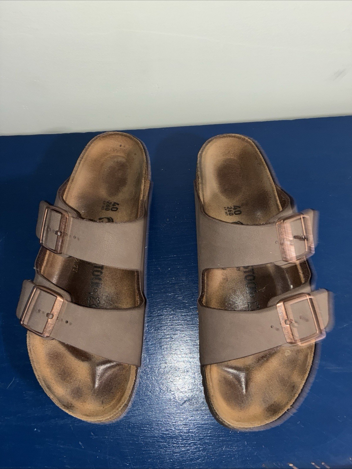 Birkenstock Arizona Birkibuc Sandals Mocha Men’s Size Women’s 9 Mens 7