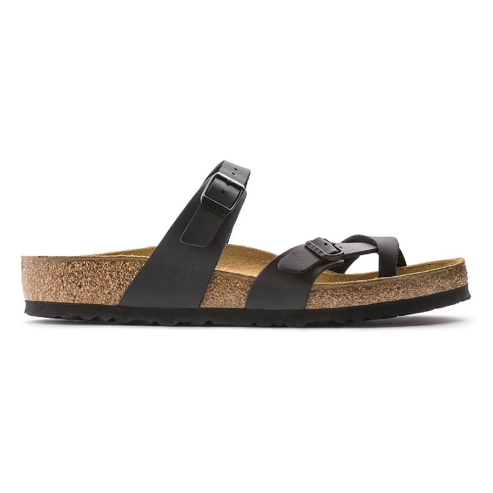 Birkenstock Women’s Mayari Black Birko-Flor Sandals Wide