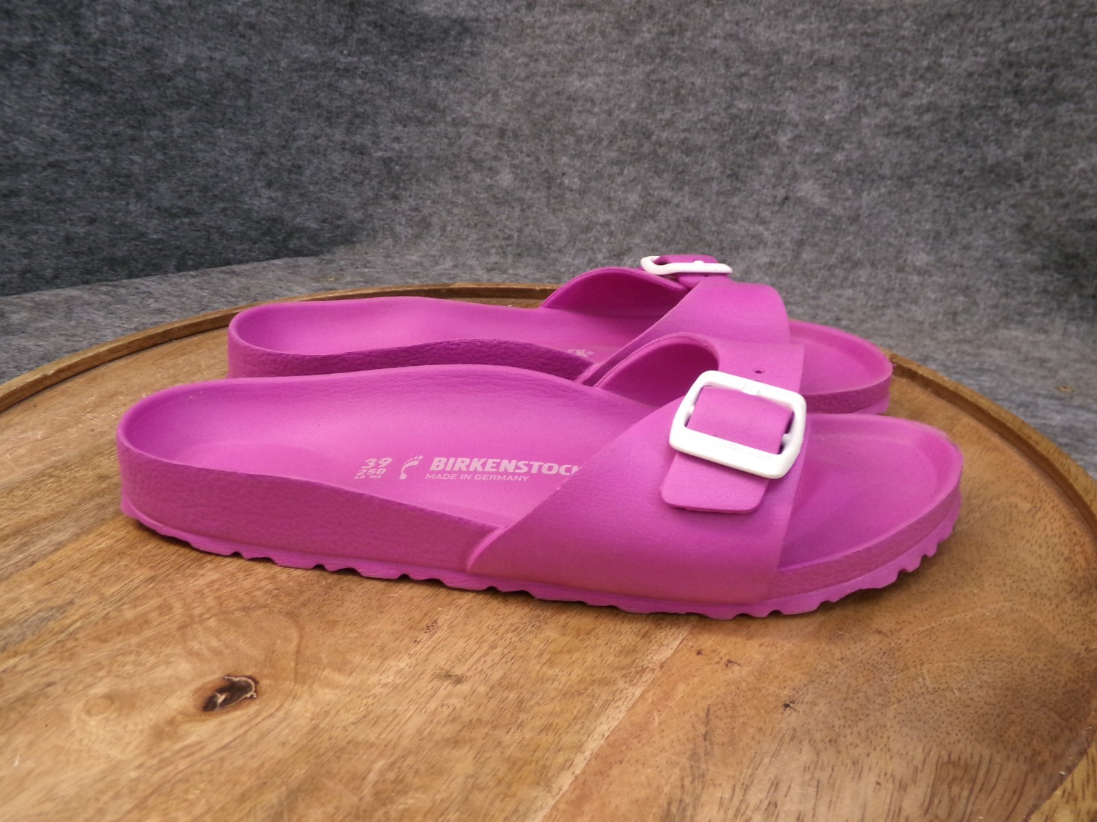 Birkenstock Madrid Eva Essentials Pink Slide Sandals Women’s Size 39 US 8 N.