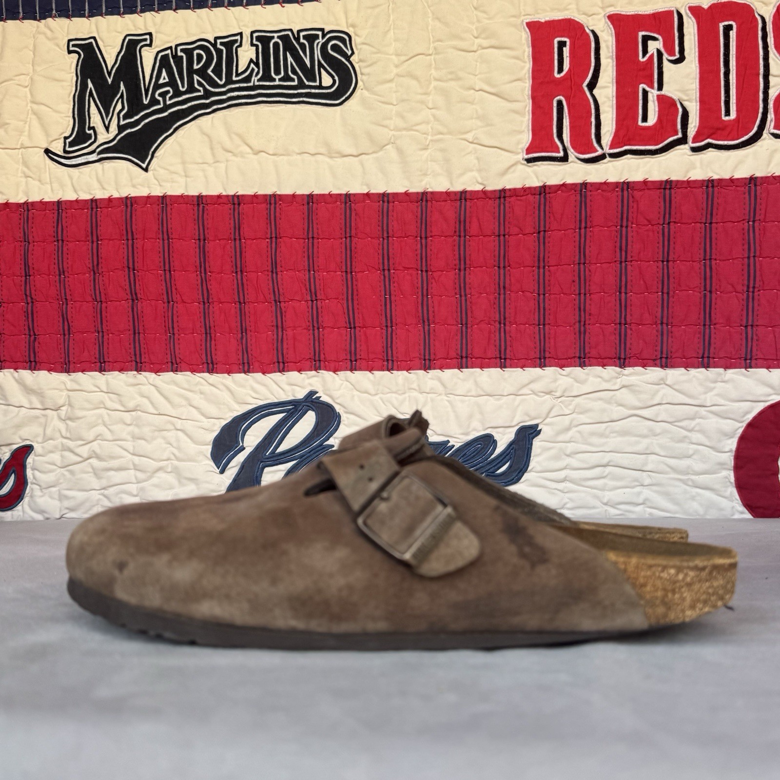 Size 42/W11/M9 – Birkenstock Boston Habana Oiled Leather Brown Clogs