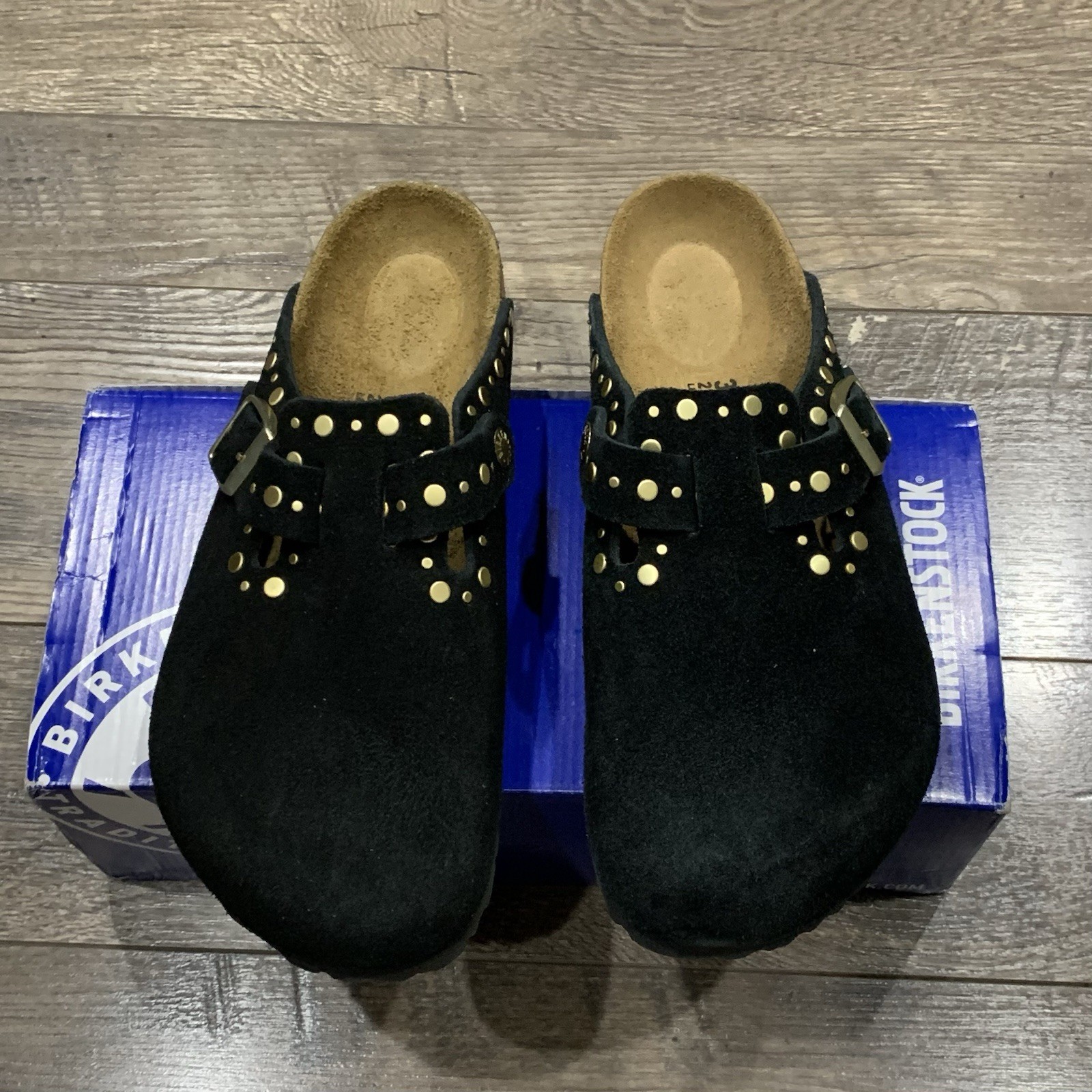 Birkenstock Boston Rivet Leather Clogs | Size 39 – Women’s US Size 8