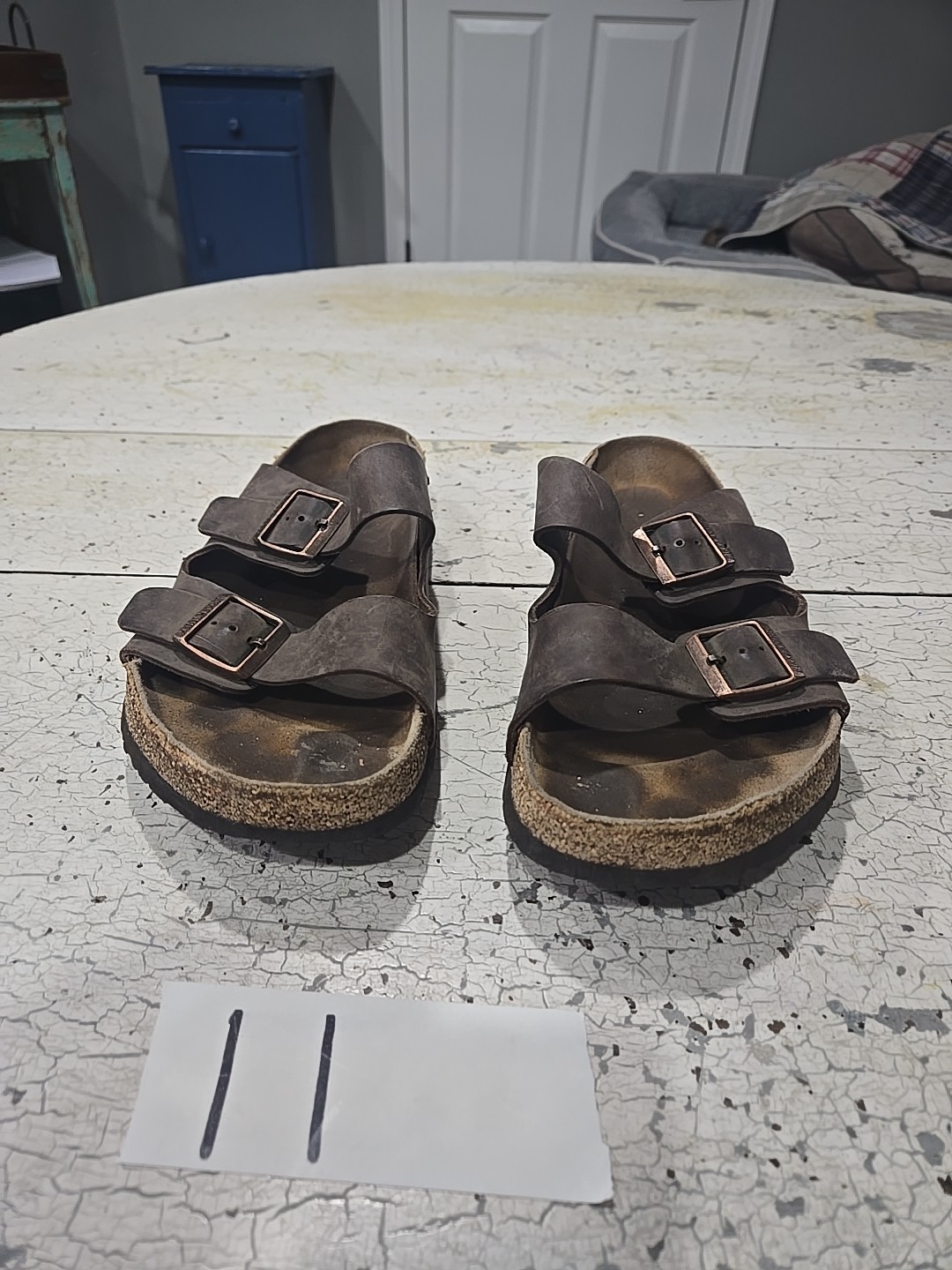 Birkenstock Arizona Men’s Brown Size 13 Used