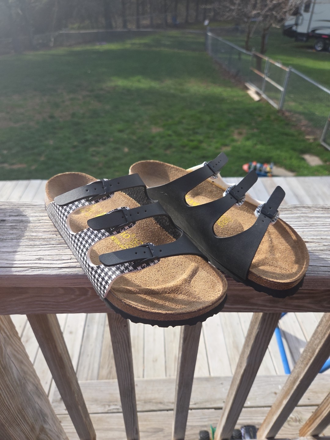 Papillio by Birkenstock Florida Floral 3 Strap Sandals Womens EU 40 US 9