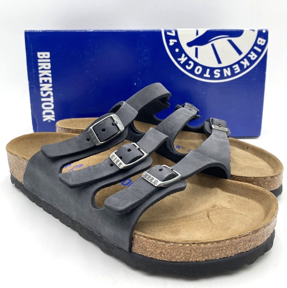 Birkenstock FLORIDA BS Women’s NEW Strappy Sandals Black Multiple Sizes