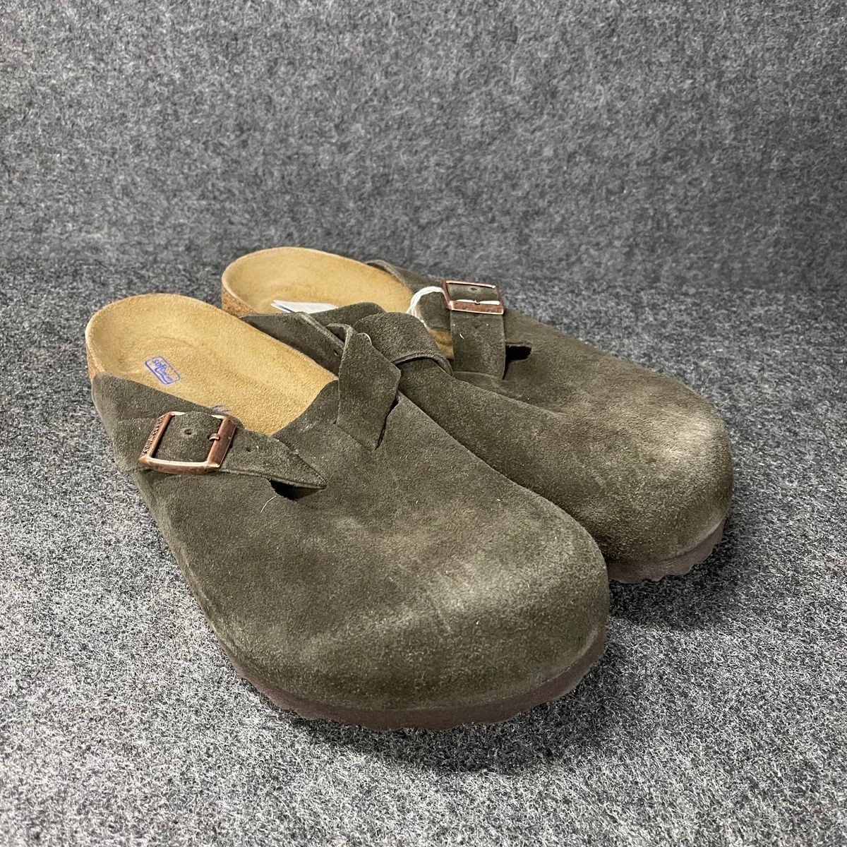 BIRKENSTOCK Boston Soft Footbed Clog Men’s Size US 11 Mocha