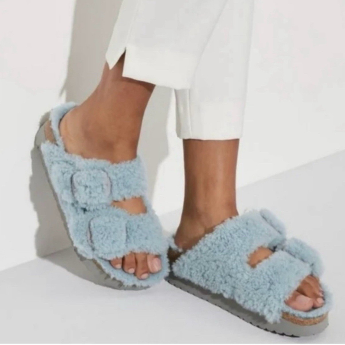 Birkenstock Papillio Big Buckle Pap In Faded Aqua Blue Size 36 EU  NEW