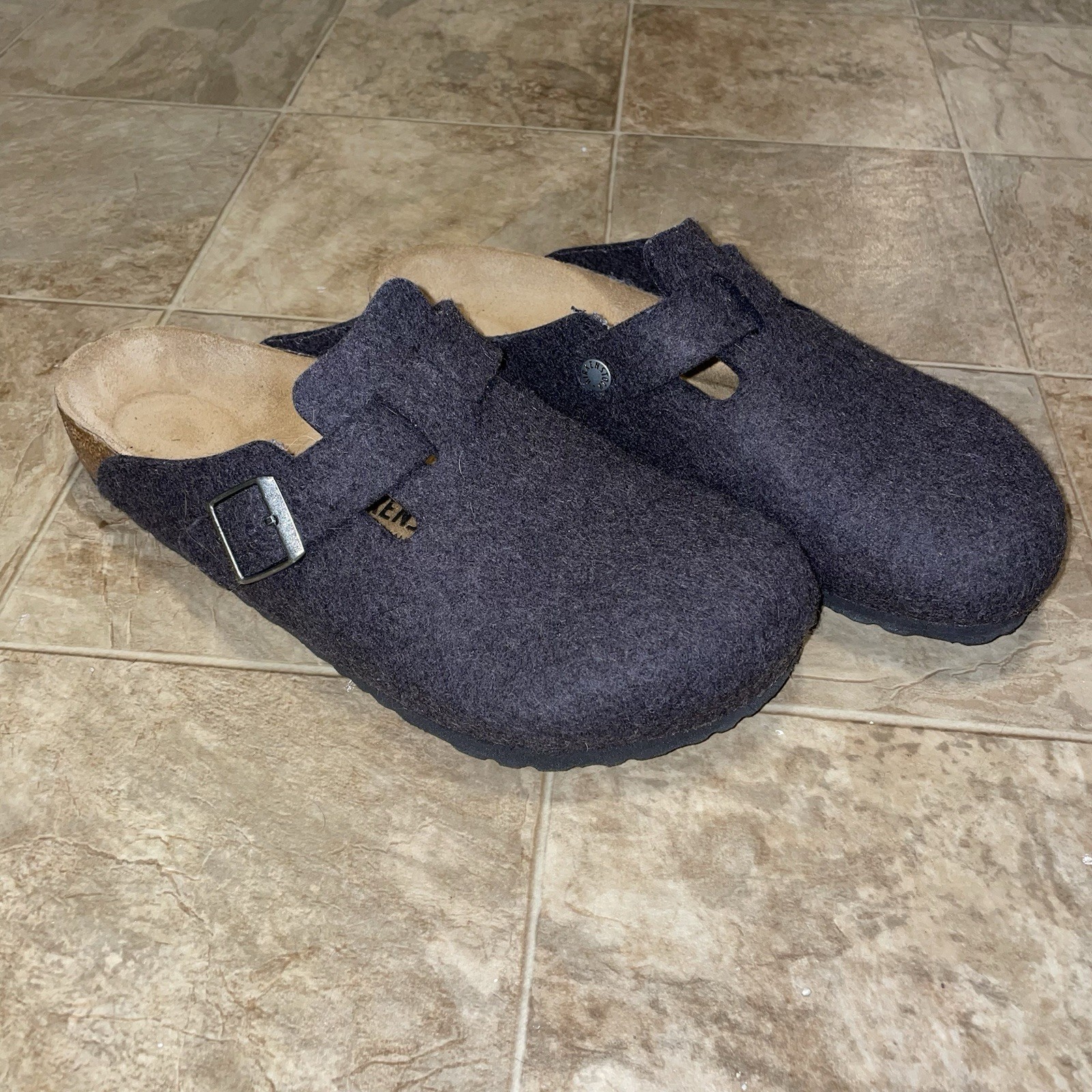 Birkenstock Boston Clogs Wool Felt Size 10 – EU 43 Men’s Women’s Slip On Shoes