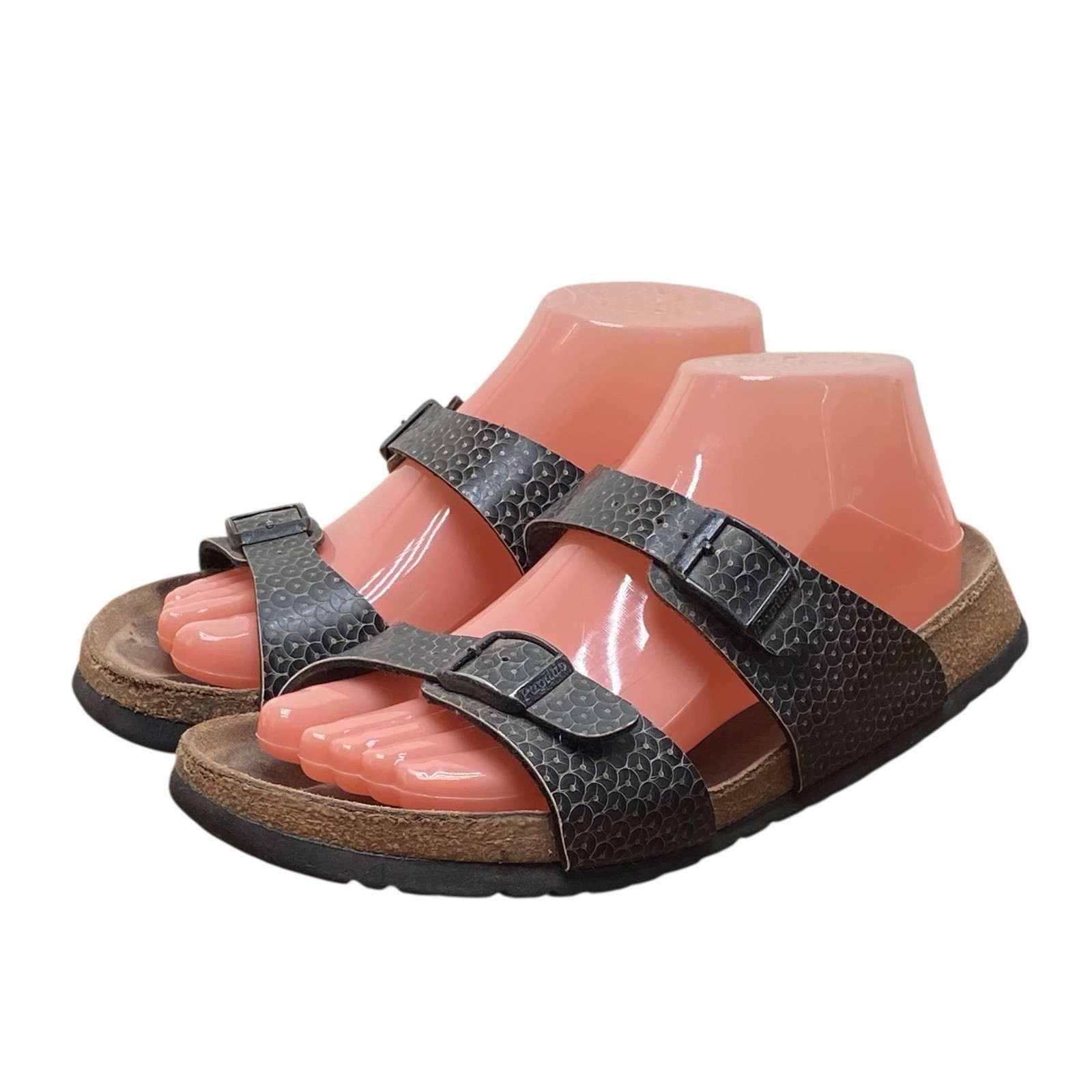 Birkenstock Papillio Sydney Black Birko Flor Sandals Women’s Size 7