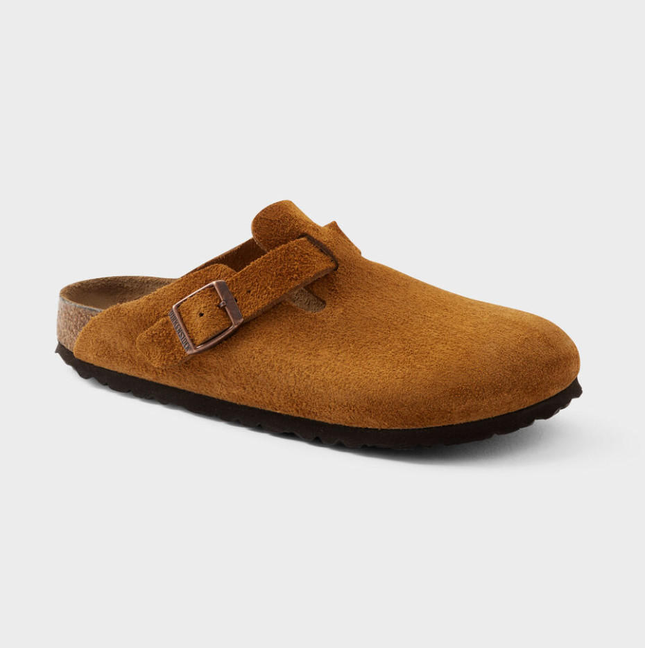 Women’s Birkenstock Boston Soft Footbed Clogs – Mink Width M EU 37 FREE SHIP🔥
