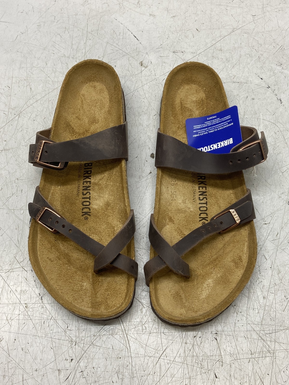 Birkenstock Mayari Sandal Unisex M9/ W11 0171321 Habana Oiled Leather
