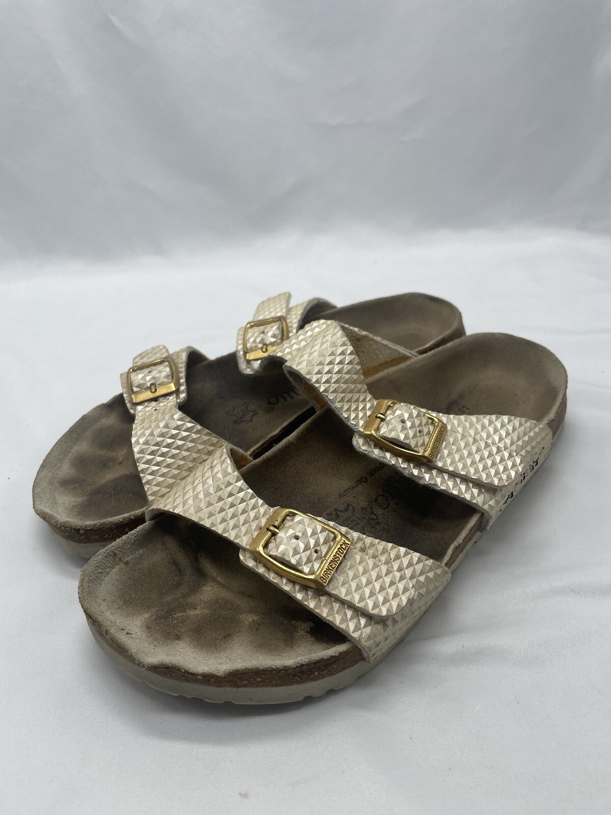 Birkenstock Papillio Beige Strap Sandles Womens size US 6 – 6.5 – 240 EU37