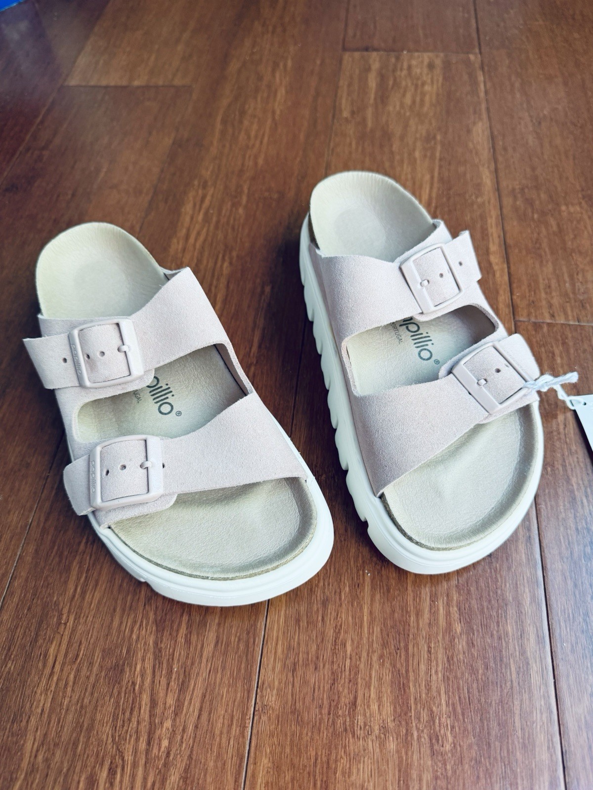 Birkenstock Papillio By Birkenstock Arizona Platform Slide Sandal Pink Eu 36