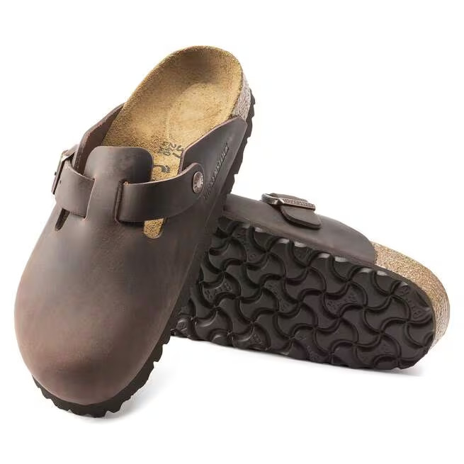 Birkenstock Boston Clog Habana Oiled Leather Men’s 43/10-10.5 New