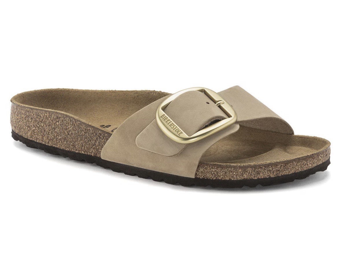 Birkenstock Madrid Big Buckle Sandcastle Size 37 (6-6.5)