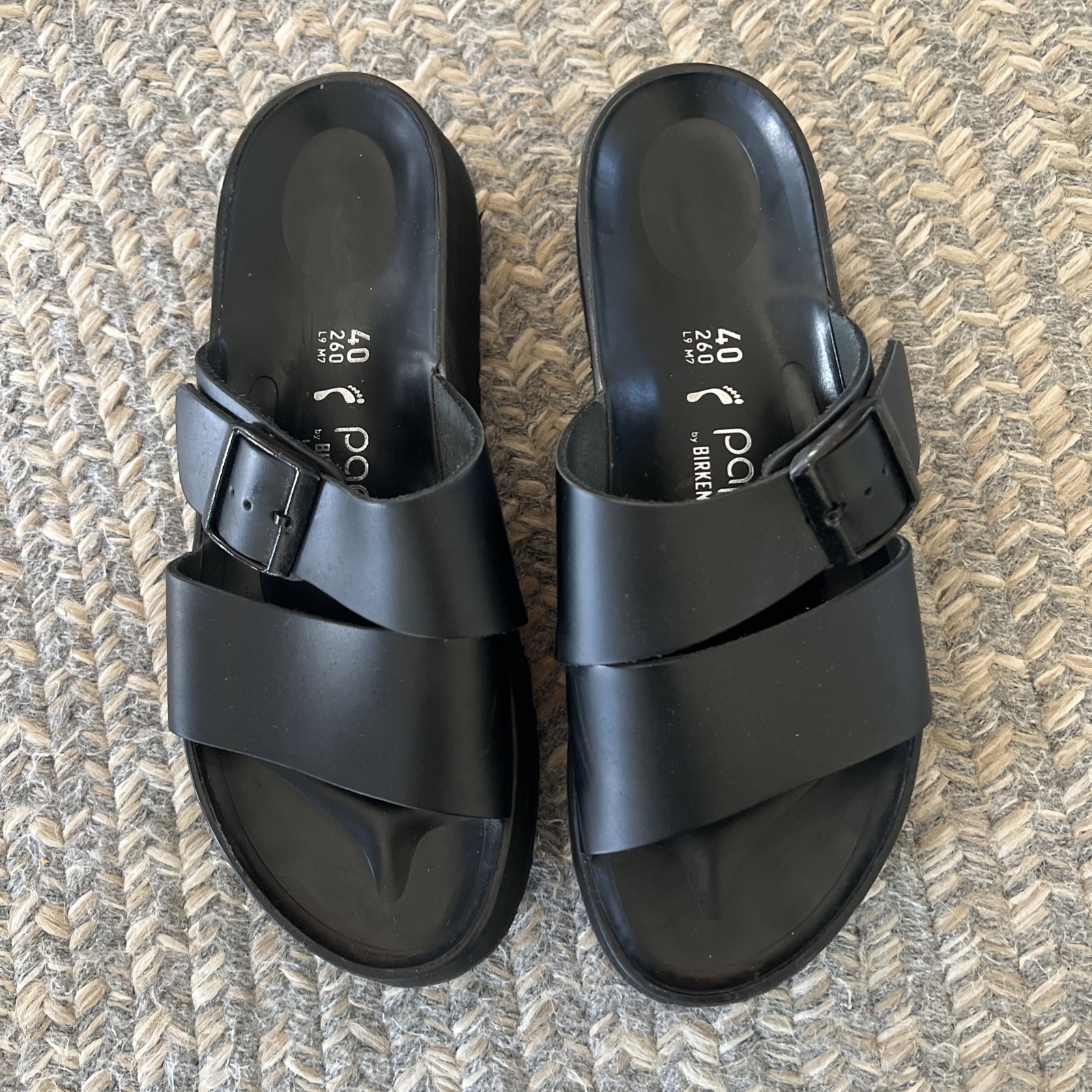 Birkenstock Papillio Ladies Black Double-Strap Sandals!