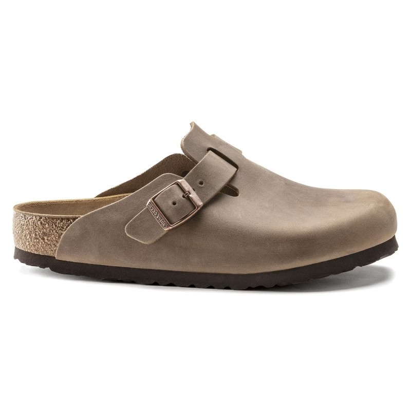 Birkenstock Boston Oiled Leather – Tobacco Brown 136BKU