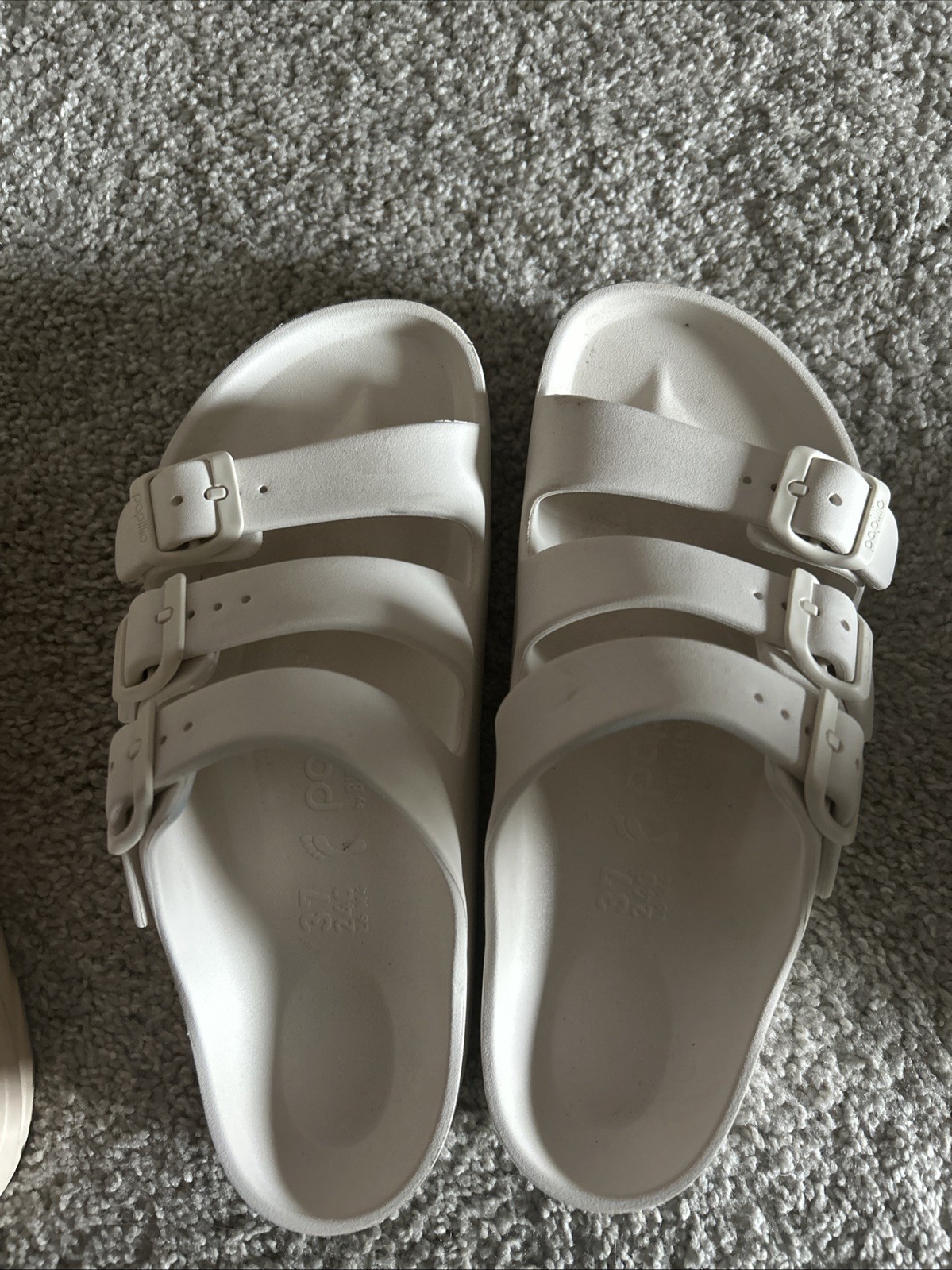 Papillio by Birkenstock Florida Platform Flex EVA slide Worn Once Indoor Sz41/10