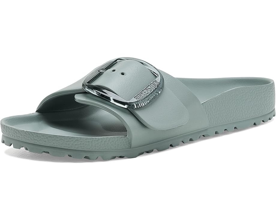 Birkenstock Women’s Madrid Big Buckle EVA, Pure Sage, Narrow Width, Authentic
