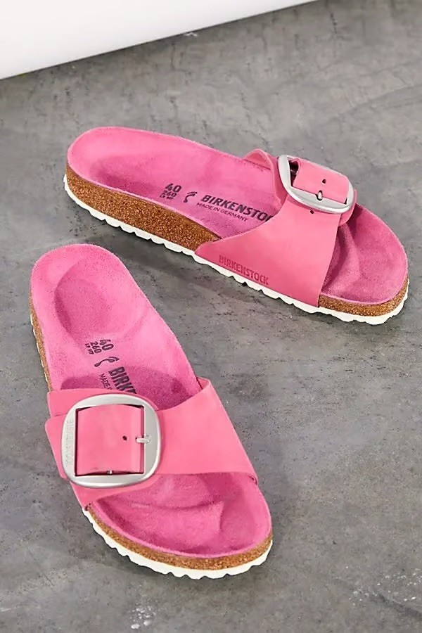Free People Birkenstock Madrid Big Buckle Sandals Size 36