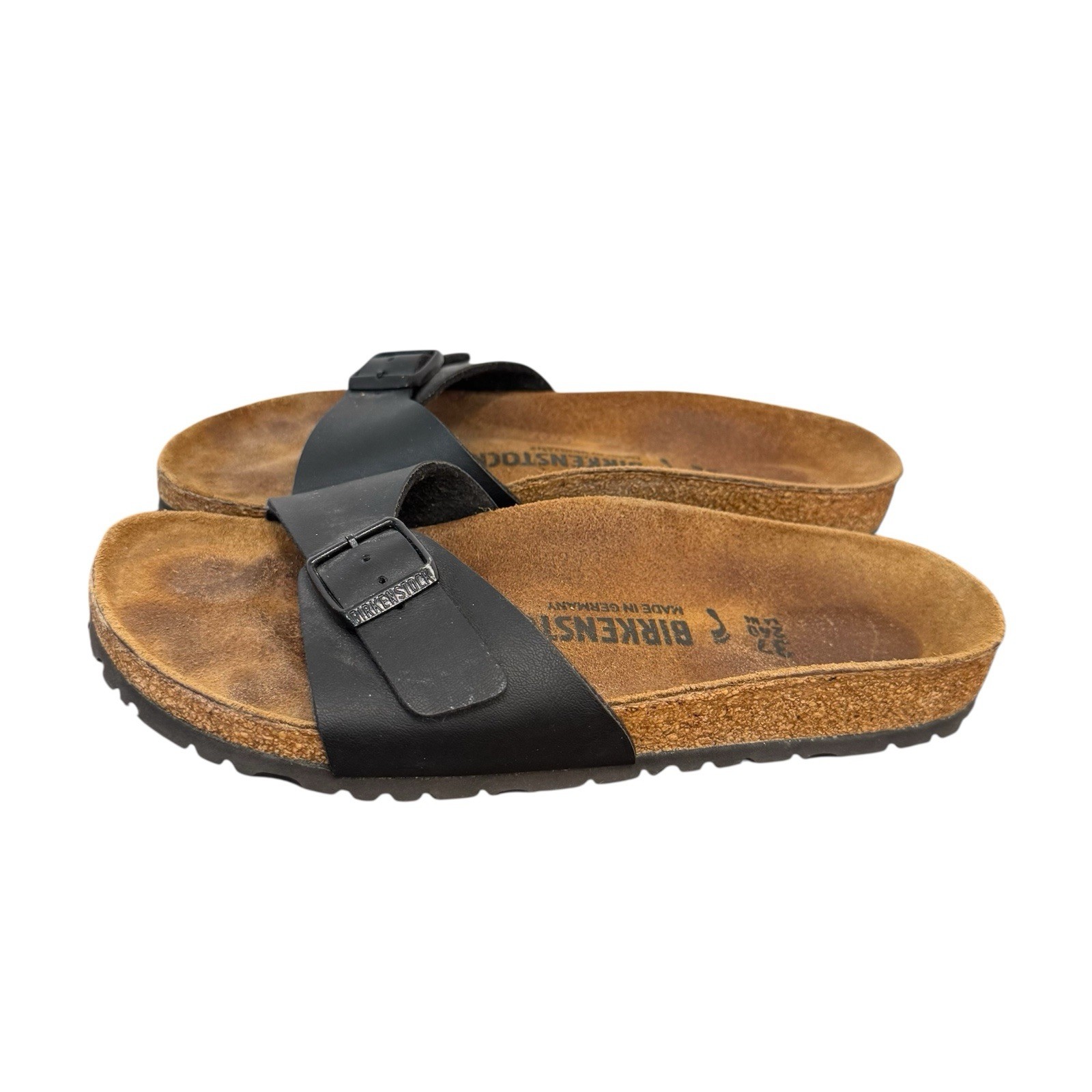 Birkenstock Madrid Made In Germany Adjustable Strap Black 240 37 6/6.5 Regular