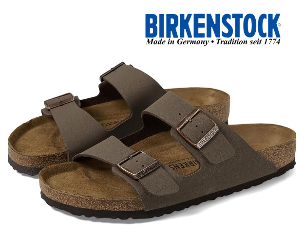 Women Birkenstock Arizona Birkibuc Sandals Mocha Medium/Narrow – FREESHIP US