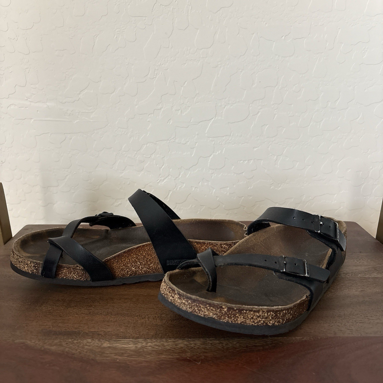 Birkenstock Mayari Sandal for Women, Size 38 US7 – Black Made In Germany.