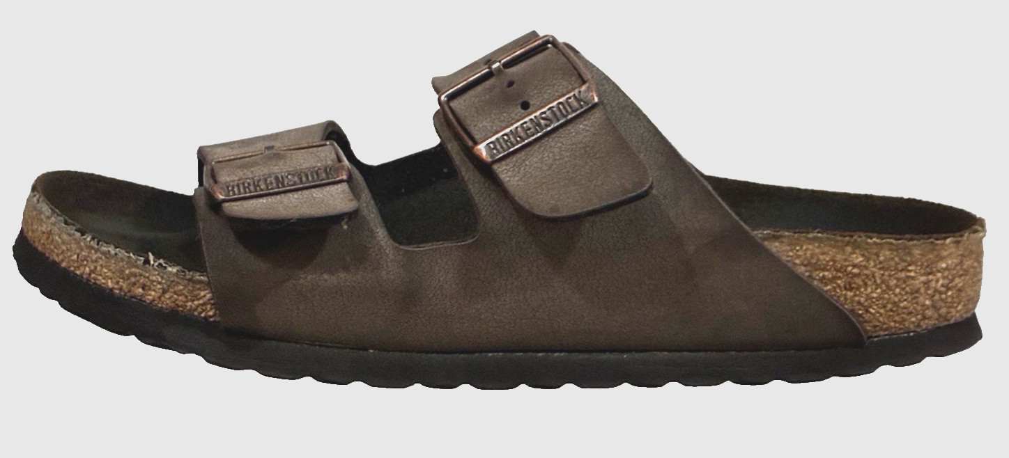 BIRKENSTOCK Arizona Oiled Leather Habana Original Footbed Sandals REGULAR size 7