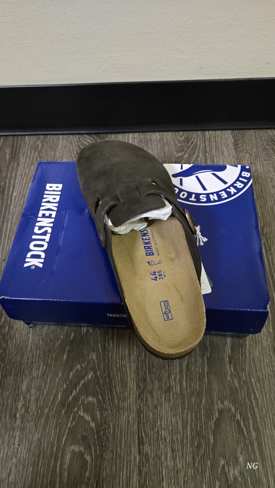 Birkenstock Boston Soft Footbed (Mocha color)