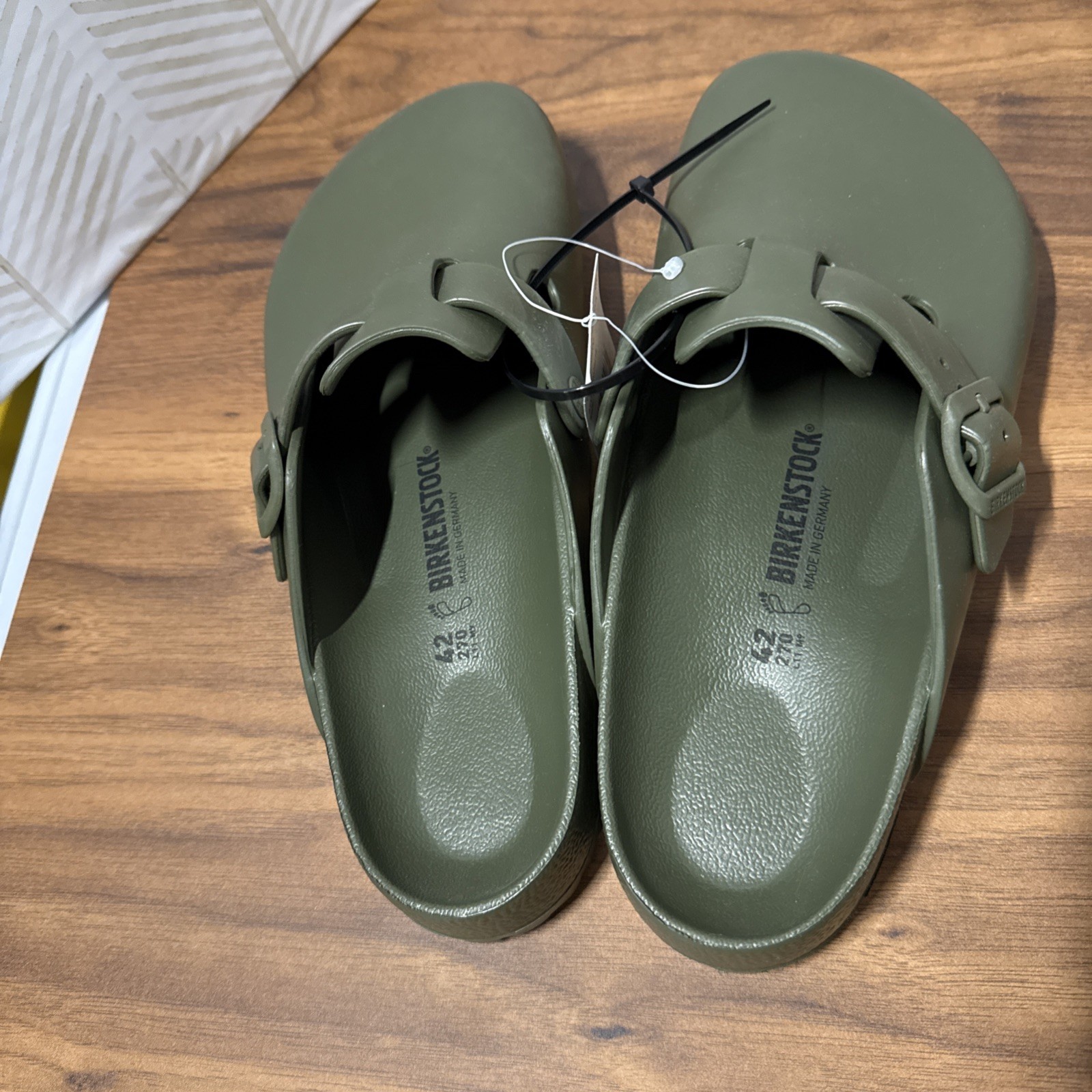 Birkenstock Boston Essentials EVA – Olive | Men’s Size 9