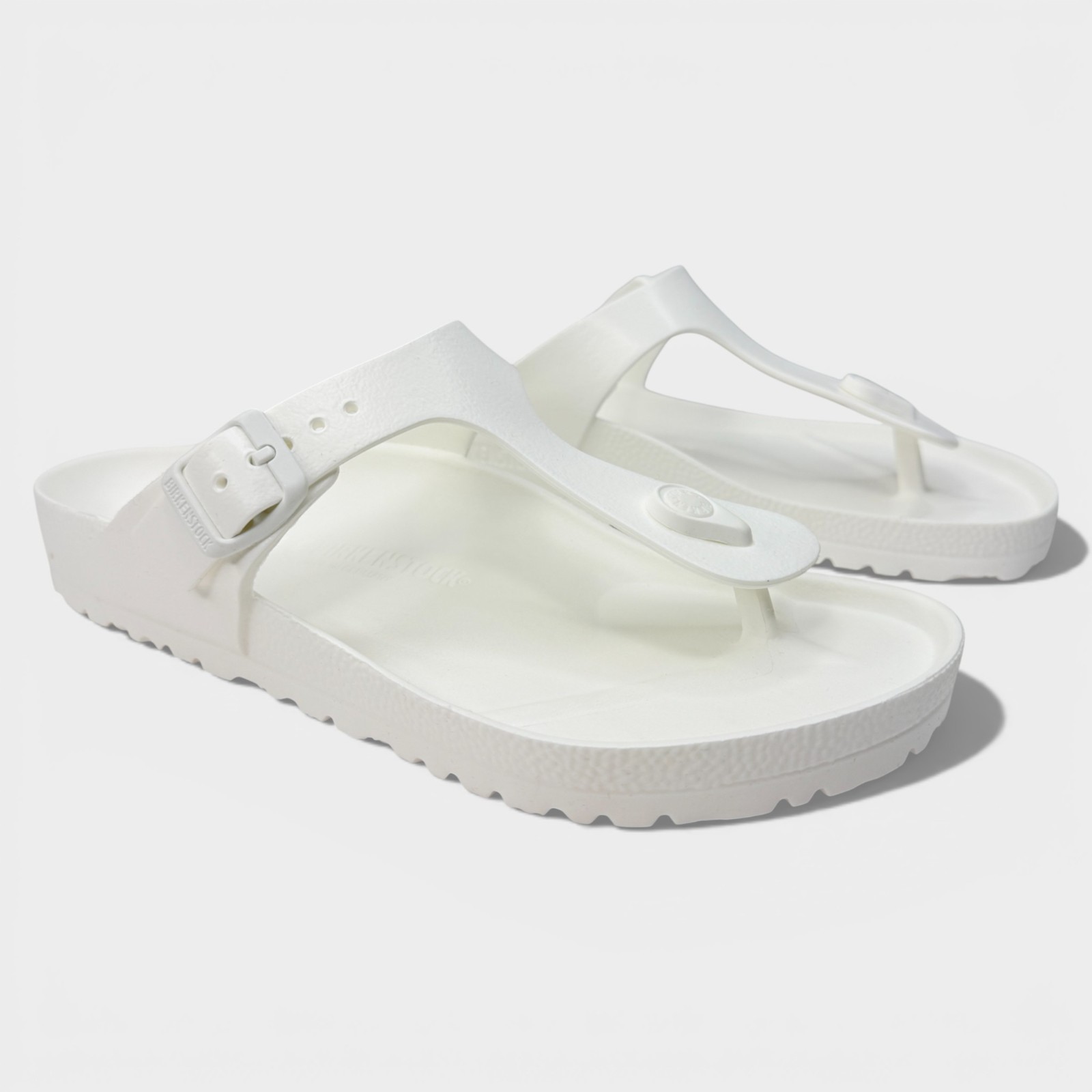 Birkenstock Gizeh EVA Essentials Sandals White Women’s 10 / Men’s 8 NEW 128221