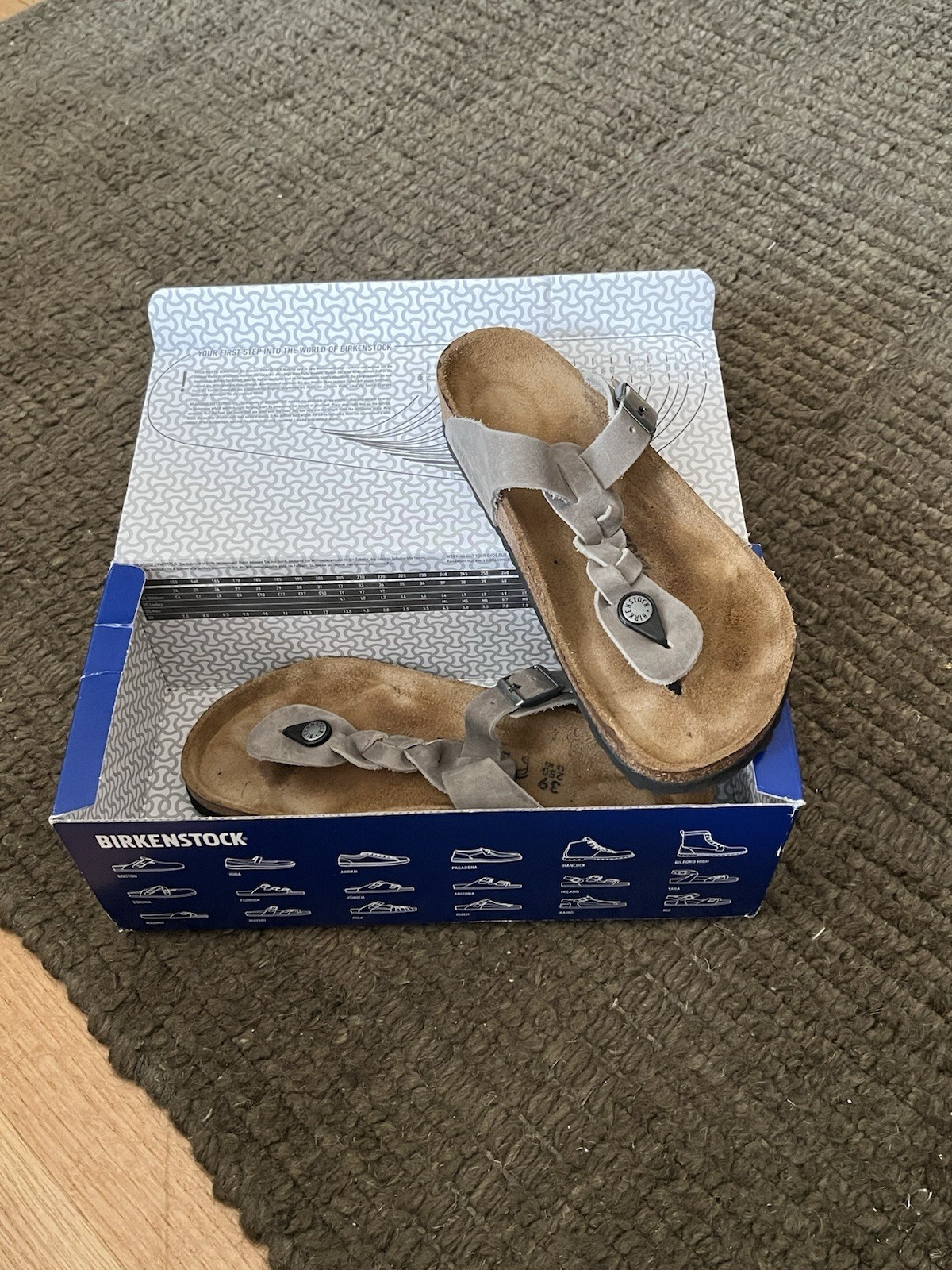 Birkenstock Gizeh oiled leather