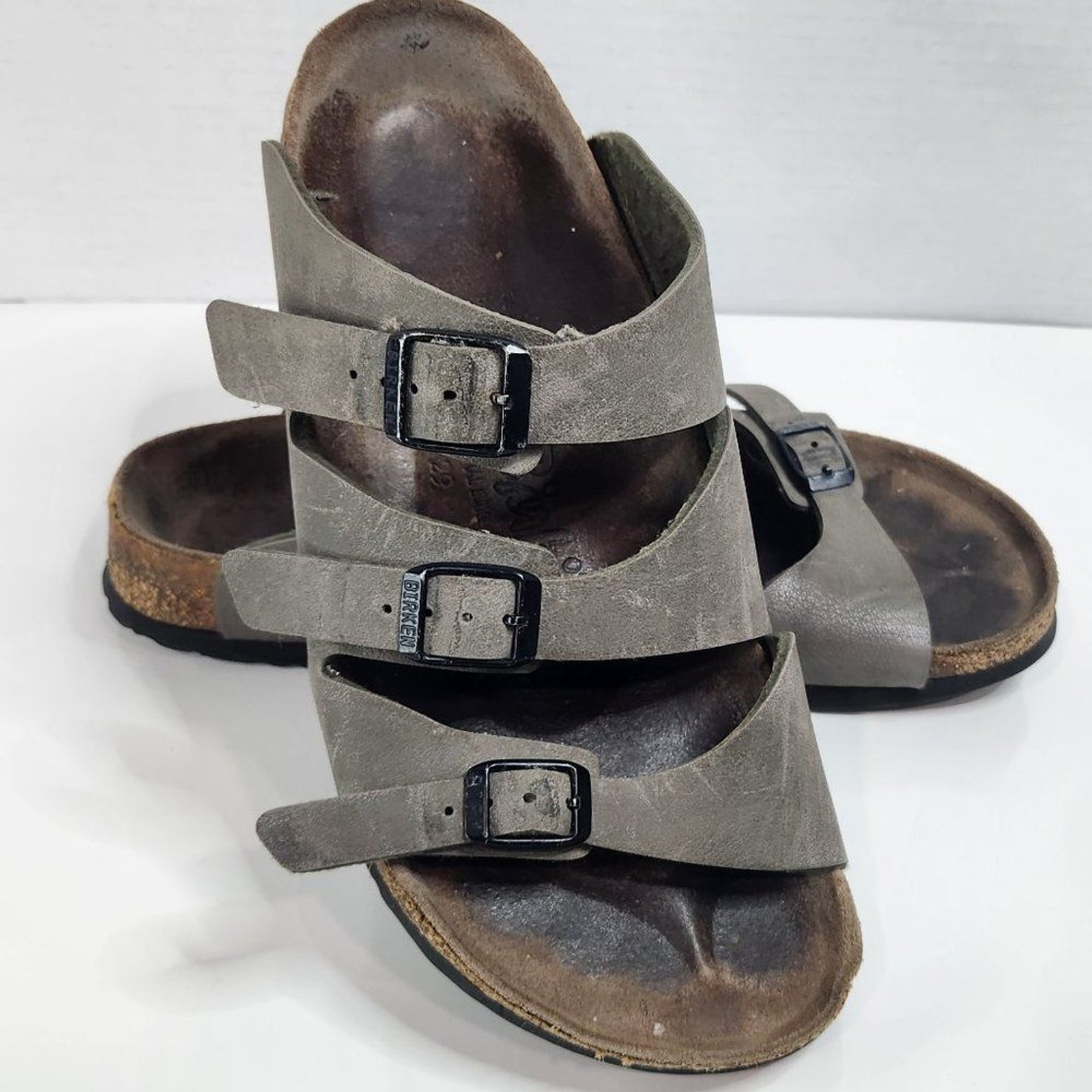 Birkenstock Florida 3 Strap Sandal Women’s Size‎ 39 55