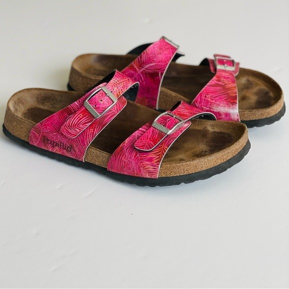 Birkenstock Papillio Women’s 10 EU 41 Sydney Tropical Pink Footbed Sandals