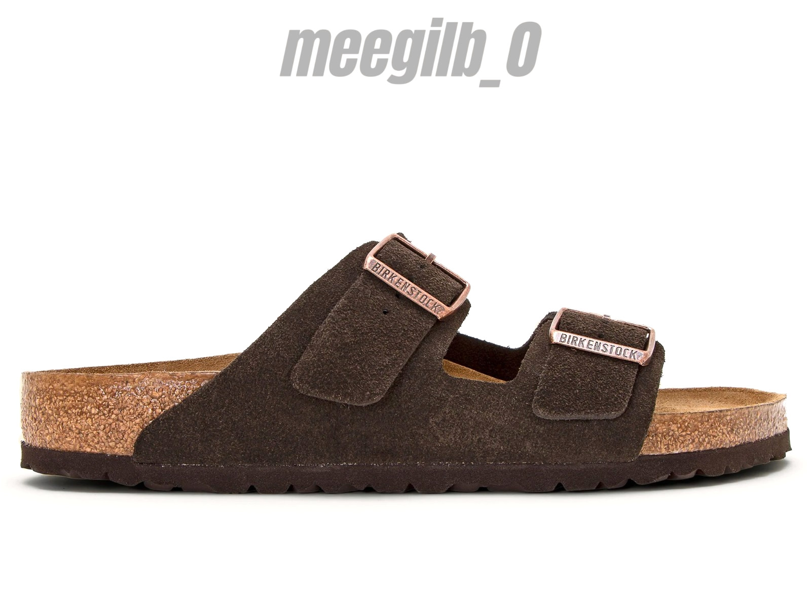 Birkenstock Arizona Mocha Suede Sandals Soft Footbed Shoes US 6-12 New w/ Box