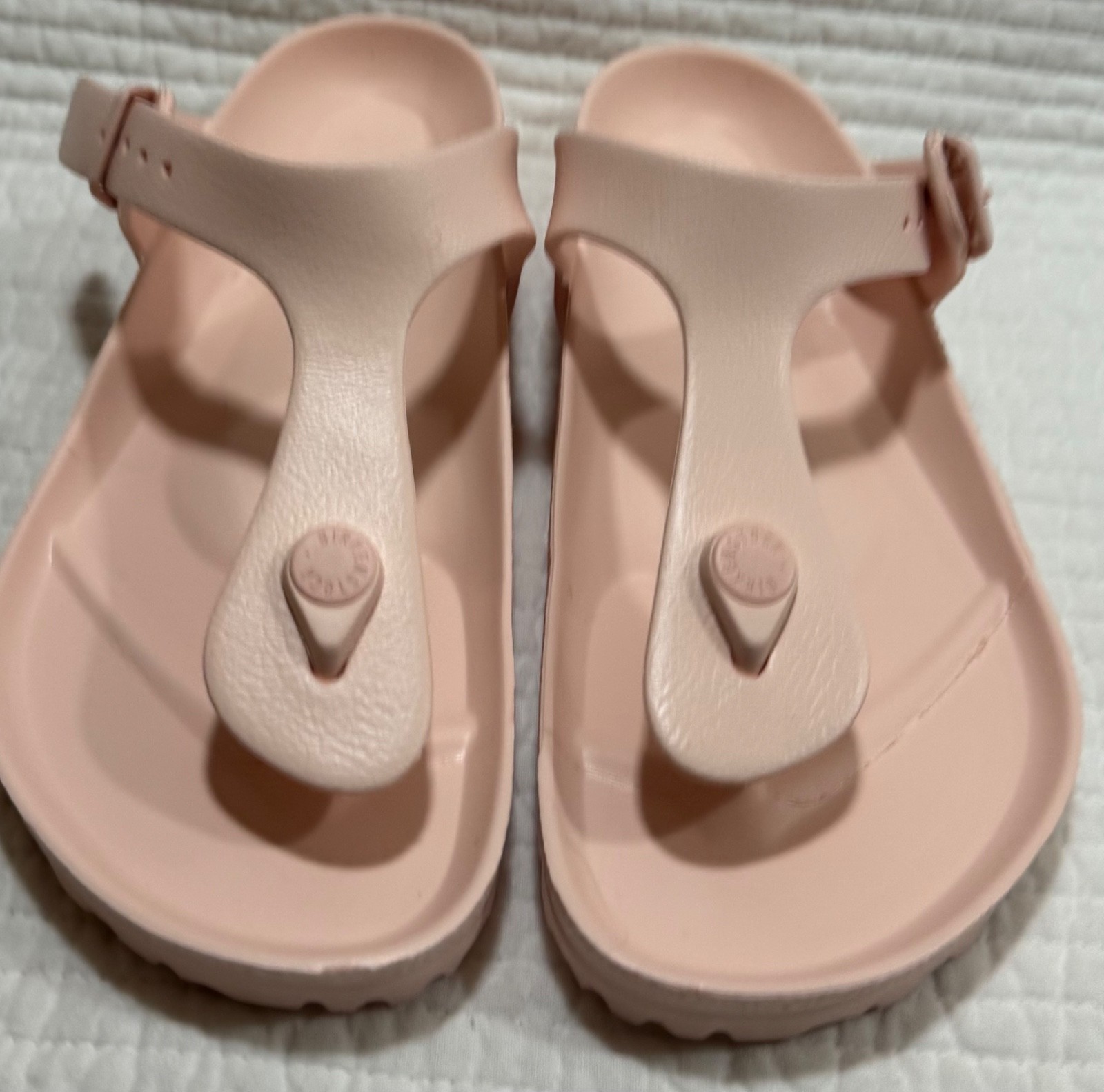 BIRKENSTOCK GIZEH EVA LIGHT ROSE 39 Ladies 8