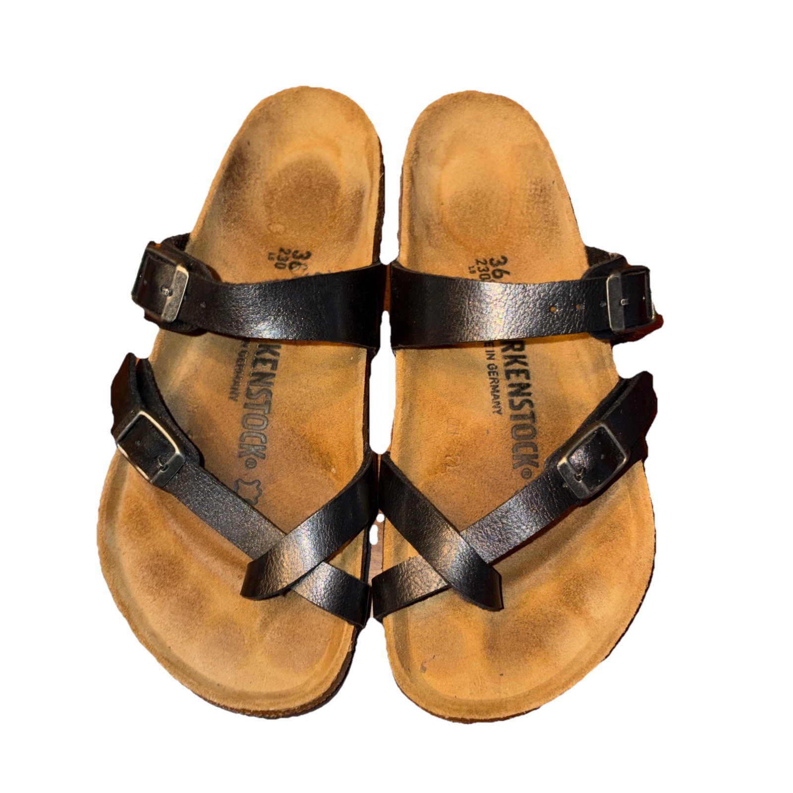 Birkenstock Mayari Sandals for Women, Size 36  6.5 Black 230 L5 Made In Germany