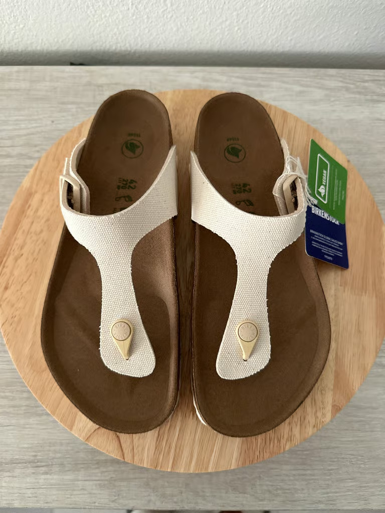 Birkenstock Gizeh Canvas Thong Sandal – sz EU 42/US (11/11.5) a625576