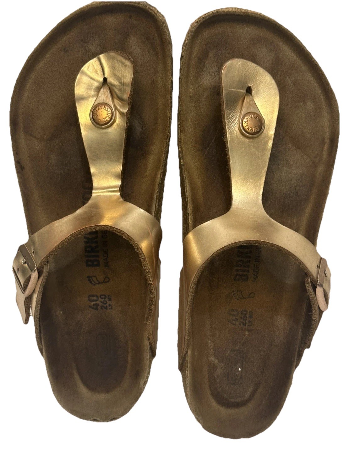 BIRKENSTOCK Gizeh Thong Sandals Slides 40 Europe 9 US Woman’s