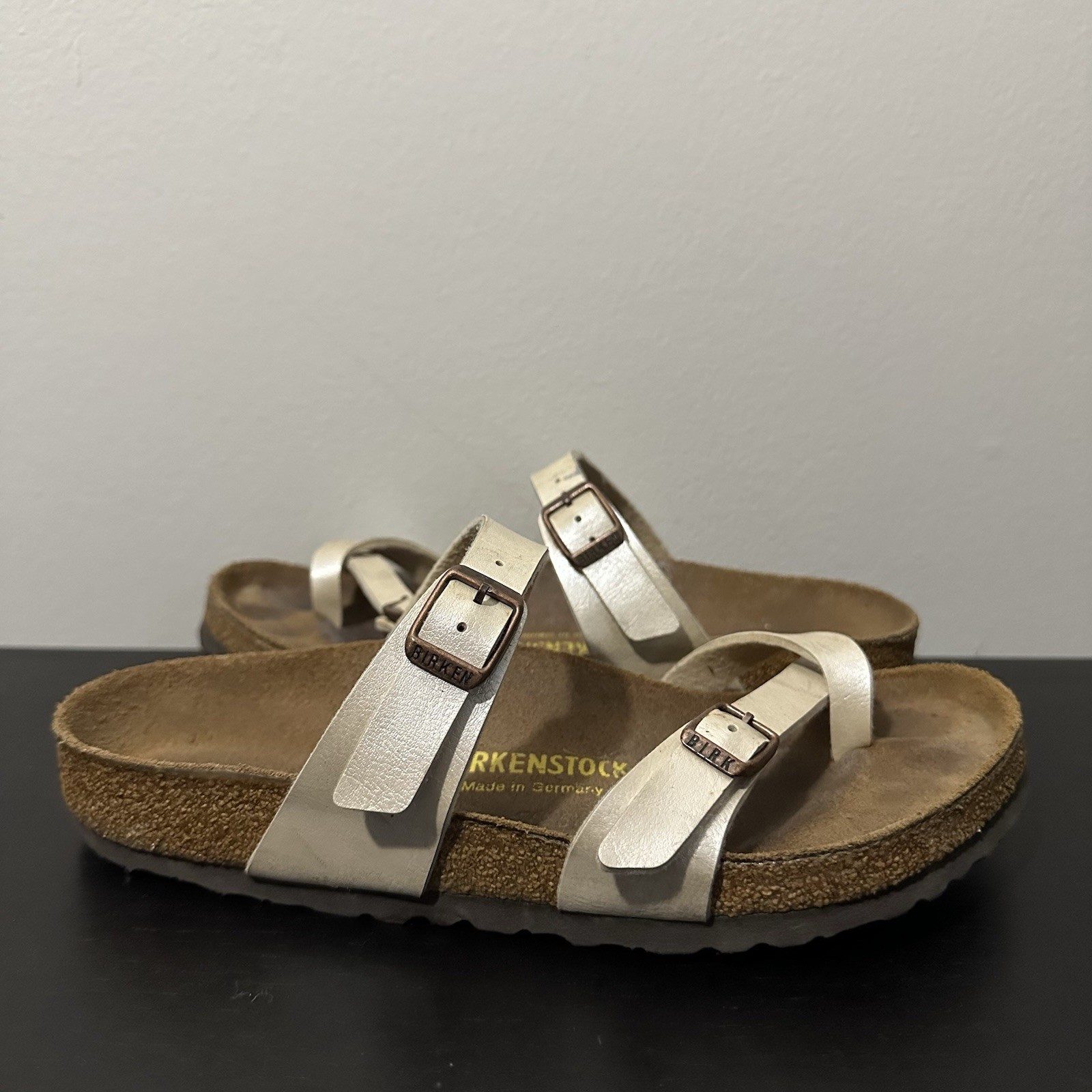 Birkenstock Mayari Sandals Birko-Flor Graceful Womens Size US 7 EU 38