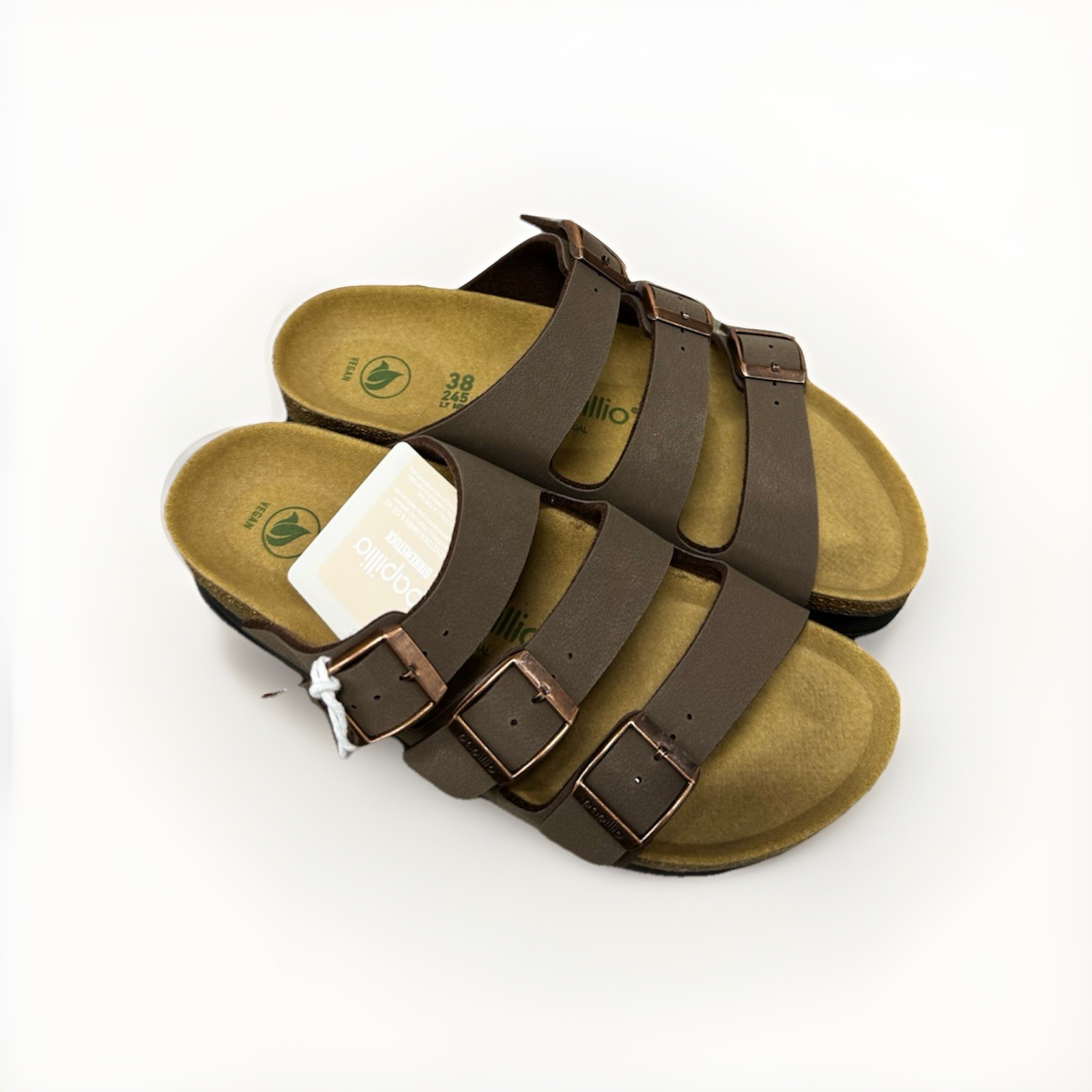 Birkenstock Papillio Florida Platform Flex Vegan Sandals Mocha Women’s Size 7