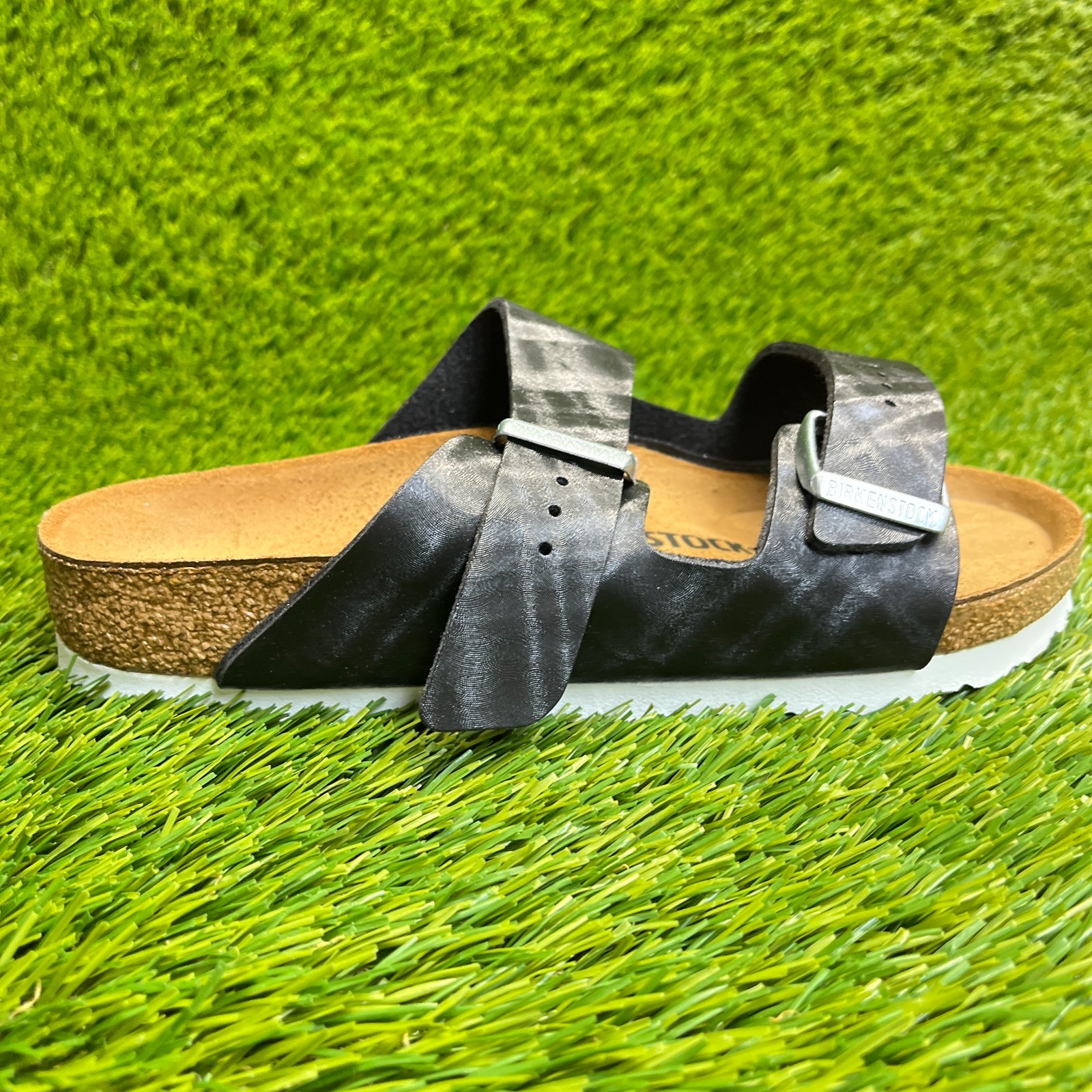 Birkenstock Arizona Womens Size 5 Black Beach Walking Outdoor Slide Sandals