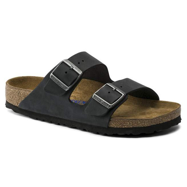 NWT Birkenstock Arizona Soft Footbed Oiled Leather Sandals Unisex All Size EU