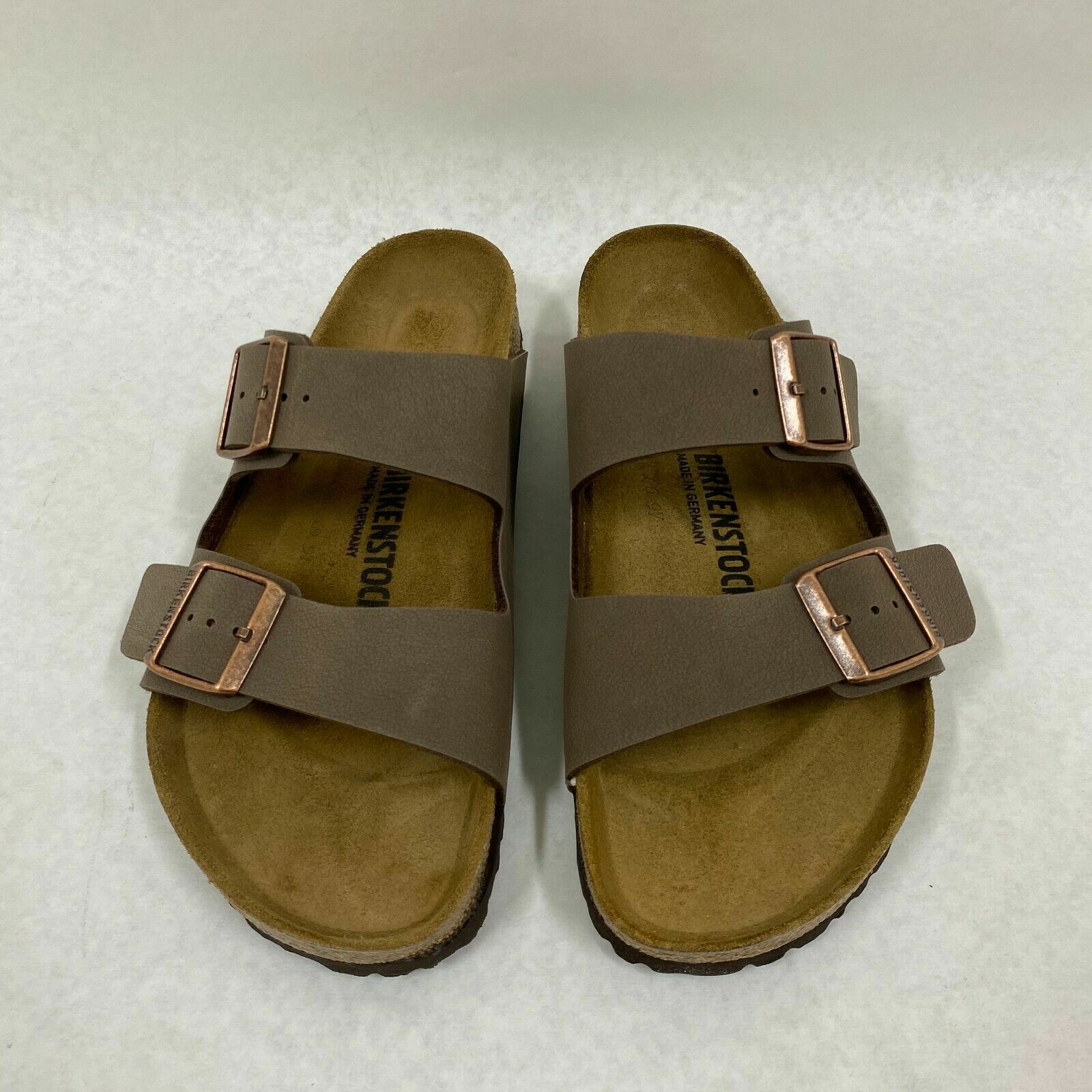 New w/o Box Birkenstock Arizona Mocha Birko-Flor Narrow – Select Size