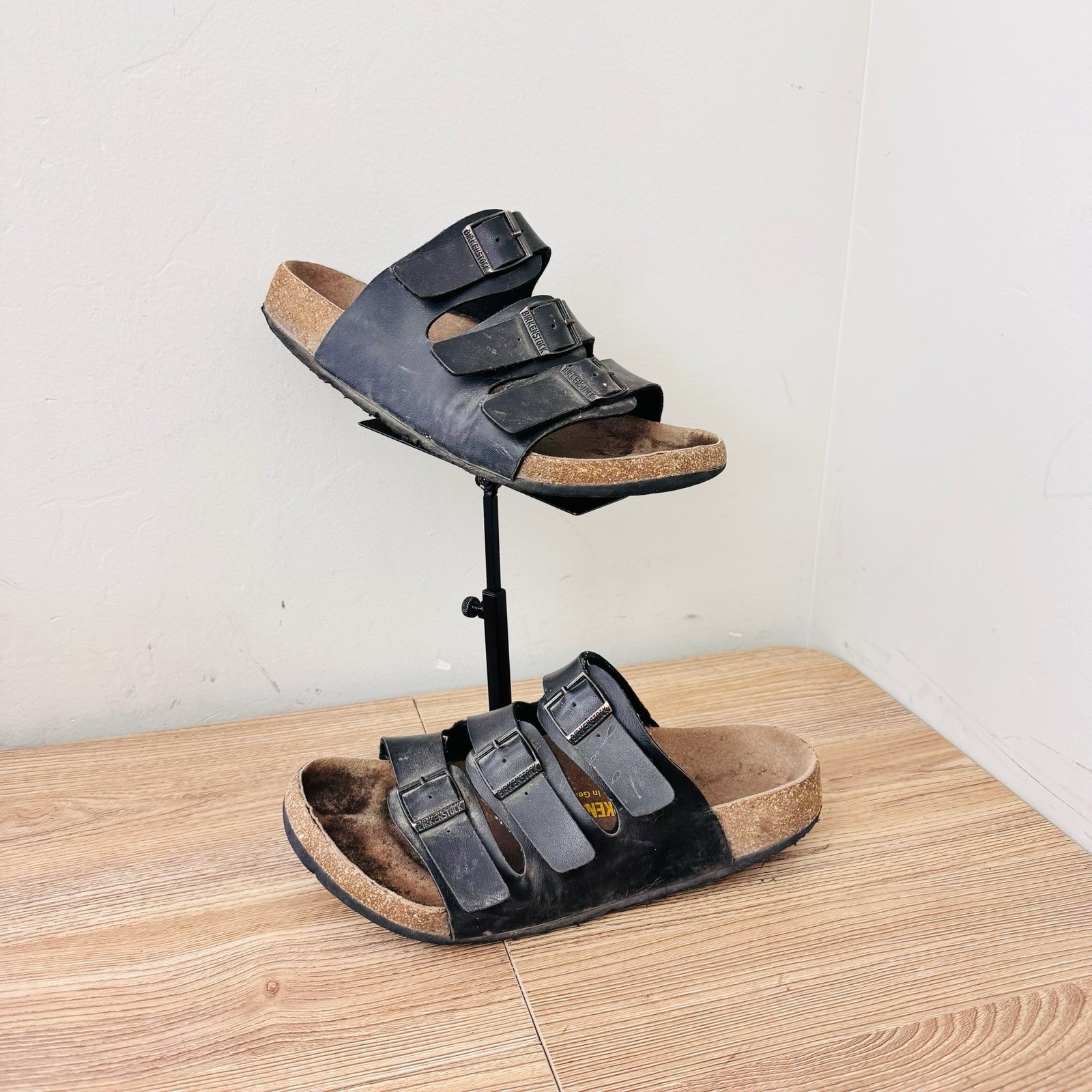 Birkenstock Florida Soft Footbed Black Slides Women’s Size 8