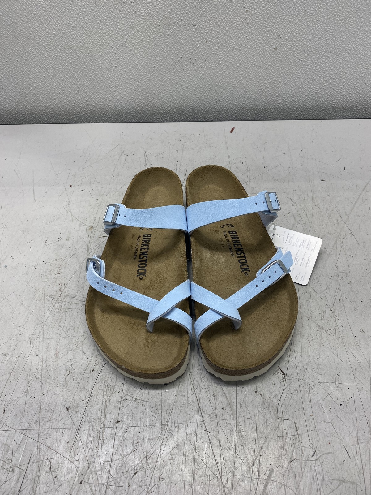 Birkenstock Mayari Finished Sky Sandals Unisex Size W8 M6