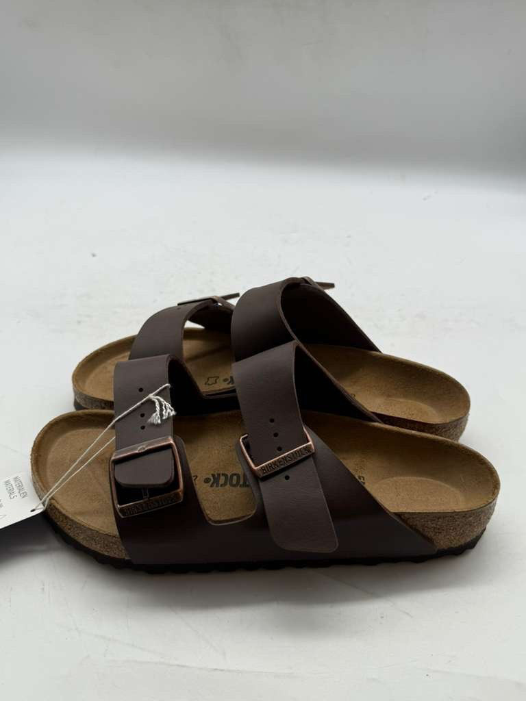 Birkenstock Women’s Mayari Leather Sandals – Tobacco – Open Box