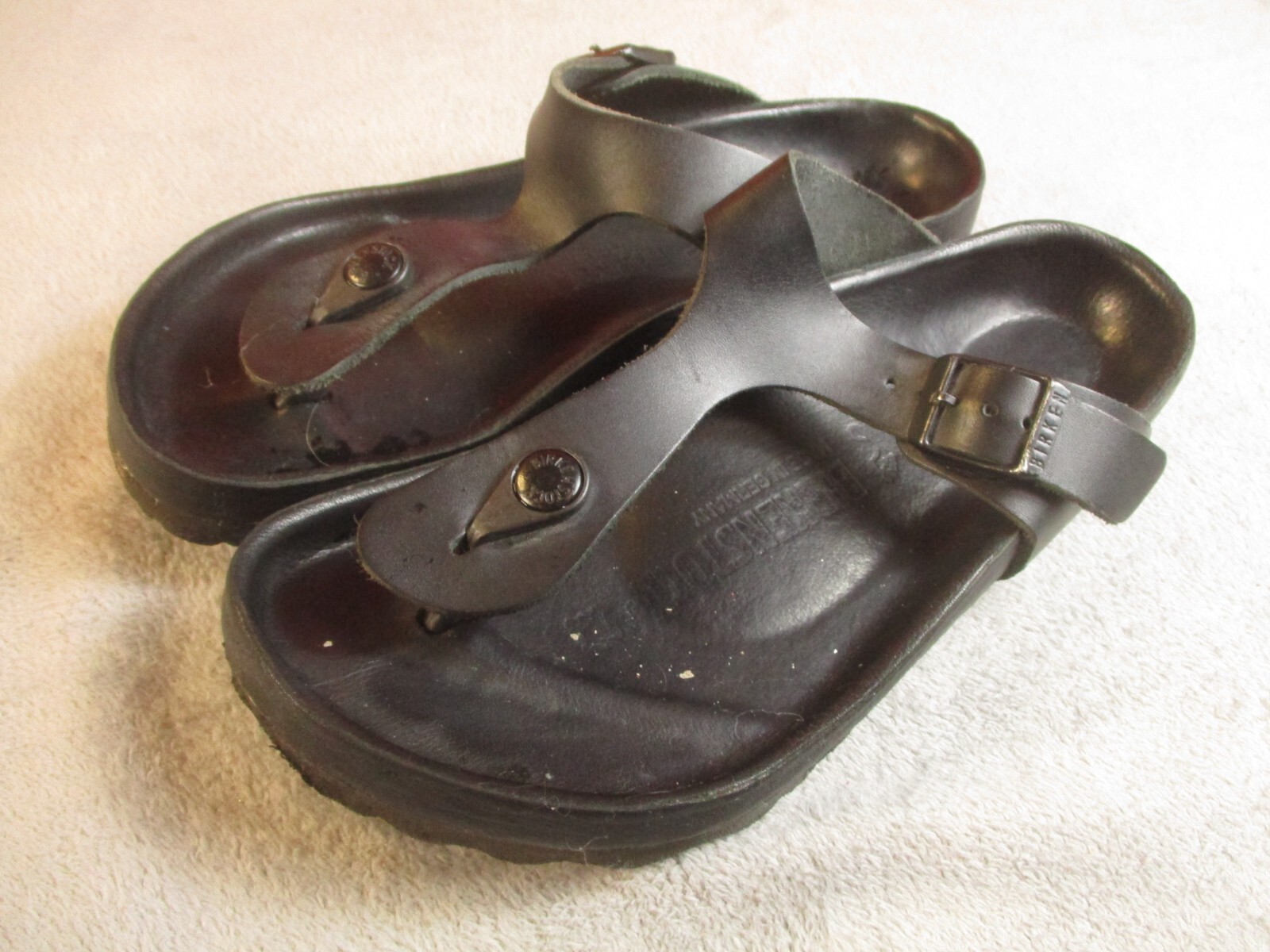 Birkenstock Gizeh Essentials EVA Slip on Sandal Women Black EU 40 US 8 Flip Flop