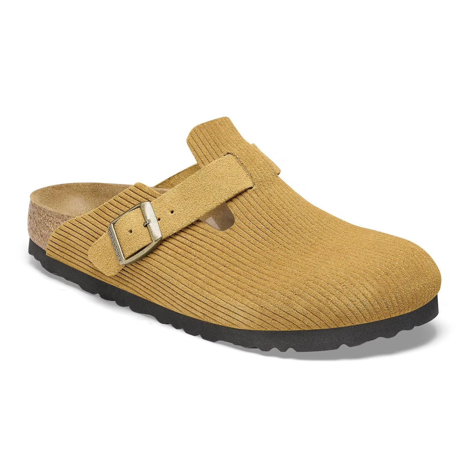 Birkenstock Boston ‘Suede Embossed’ (Size 45) “Corduroy Brown” Men’s Clog Sandal