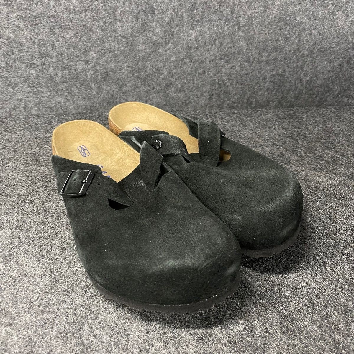 BIRKENSTOCK Boston Soft Footbed Suede Leather Clogs Men’s Size 10