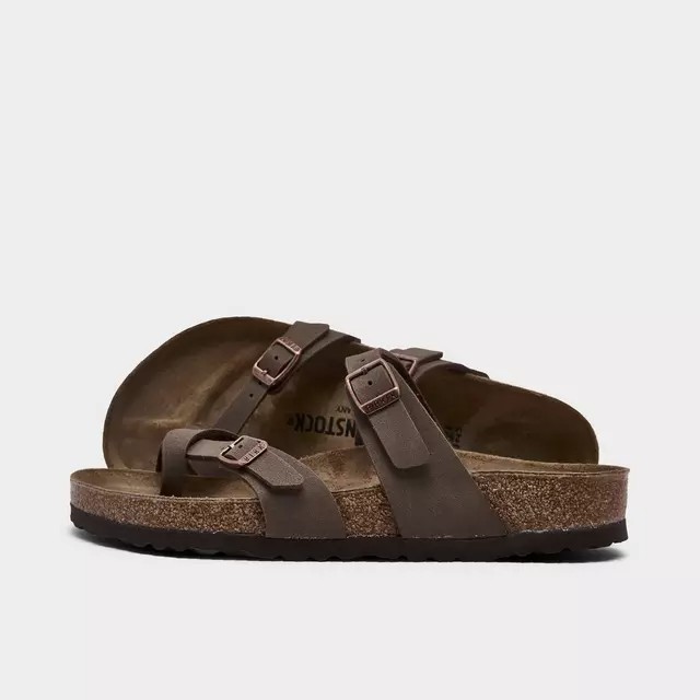 Women’s Birkenstock Mayari Birko-Flor Nubuck Sandals – Mocha Color
